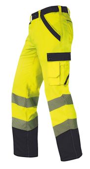 Sommerhose ISO20471 1230 gelb/anthrazit