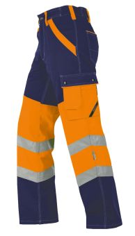 Arbeitshose ISO20471 1231 marine/orange