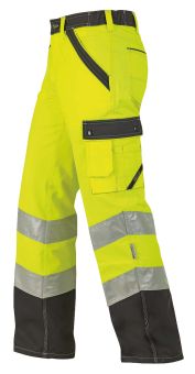 °Arbeitshose 1232 ISO20471 gelb/anthr.