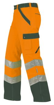 °Arbeitshose ISO20471 1232 orange/oliv